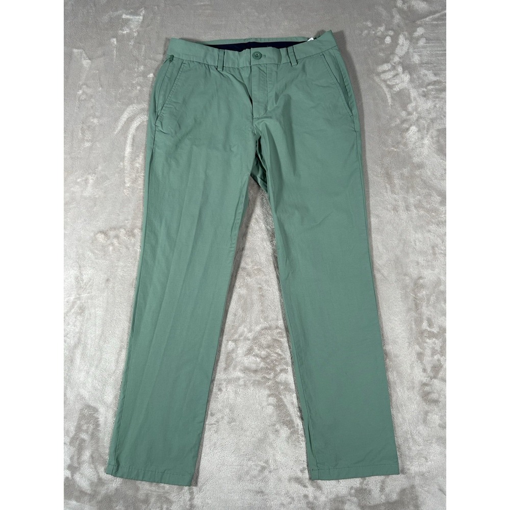 Vineyard Vines Mens 32x30 Teal OTG On The Go Performance Stretch Golf Pants